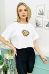 144769 Baskili Crop Tshirt